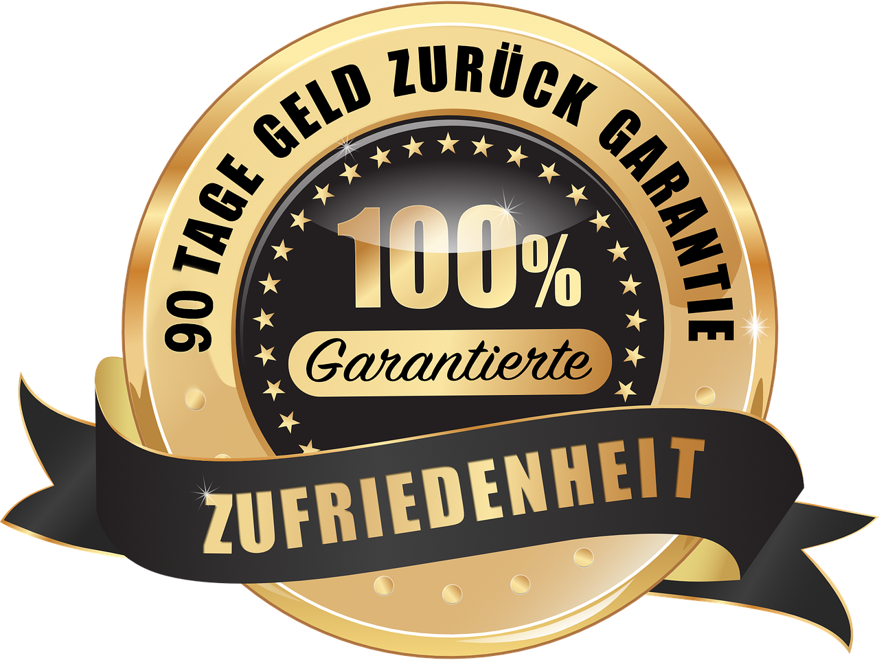 90 Tage Geld zurück Garantie